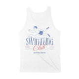 Austin Tank Top in White - back view