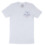 Austin Swimming Club T-Shirt in Light Blue - front view