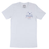 Austin Swimming Club T-Shirt in Light Blue - front view