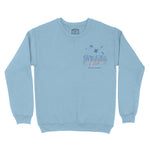 Denver Swimming Club Crewneck Light Blue front