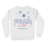 Denver Swimming Club Crewneck White back