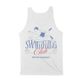 Denver Swimming Club Tank Top White back