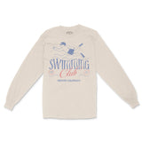 Denver Swimming Club Longsleeve in Natural - front view