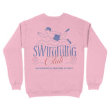 New York Swimming Club Crewneck Light_Pink back
