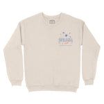 New York Swimming Club Crewneck in Natural - front view