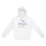 New York Hoodie in White - front view