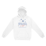 New York Hoodie in White - front view