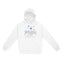 New York Hoodie in White - front view