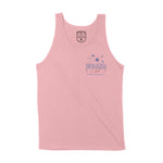 New York Swimming Club Tank Top Pink front