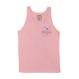 New York Swimming Club Tank Top Pink front