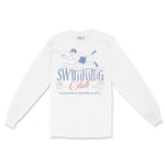 New York Longsleeve in White - front view