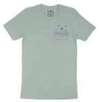 New York Swimming Club T-Shirt Dusty_Blue front