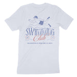 New York Swimming Club T-Shirt Light_Blue back