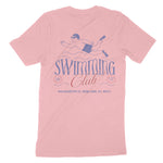 New York Swimming Club T-Shirt Pink back