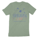 New York Swimming Club T-Shirt Sage back