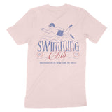 New York Swimming Club T-Shirt Soft_Pink back