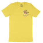 Austin Retro Runner T-Shirt Yellow front
