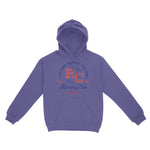 New York Retro Runner Hoodie Violet front