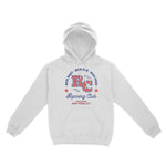 New York Retro Runner Hoodie White front