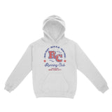 New York Retro Runner Hoodie White front