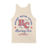 New York Retro Runner Tank Top Natural back