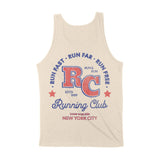 New York Retro Runner Tank Top Natural back