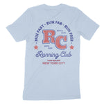 New York Retro Runner T-Shirt Baby_Blue back