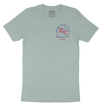 New York Retro Runner T-Shirt Dusty_Blue front