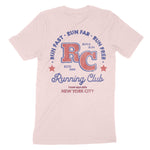New York Retro Runner T-Shirt Soft_Pink back