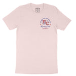 New York Retro Runner T-Shirt Soft_Pink front