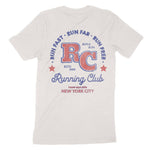 New York Retro Runner T-Shirt Vintage_White back