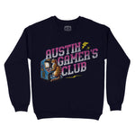 Austin Gamer S Club Crewneck Navy front