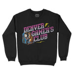 Denver Gamer S Club Crewneck Black front