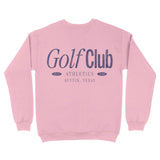 Austin Golf Club 2 Crewneck Light Pink back