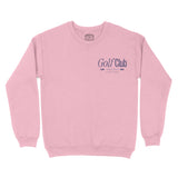 Austin Golf Club 2 Crewneck Light Pink front