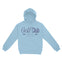 Austin Hoodie in Light Blue - front view