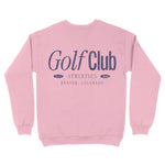 Denver Golf Club 2 Crewneck Light Pink back