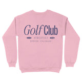 Denver Golf Club 2 Crewneck Light Pink back