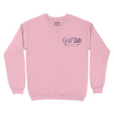 Denver Golf Club 2 Crewneck Light Pink front