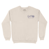Denver Golf Club 2 Crewneck in Natural - front view
