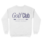 Denver Golf Club 2 Crewneck White back
