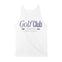 Miami Tank Top in White - back view