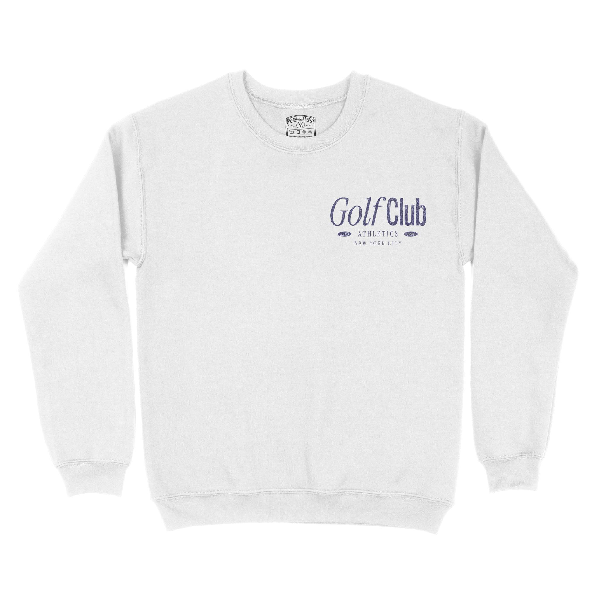 New York Golf Club 2 Crewneck White front