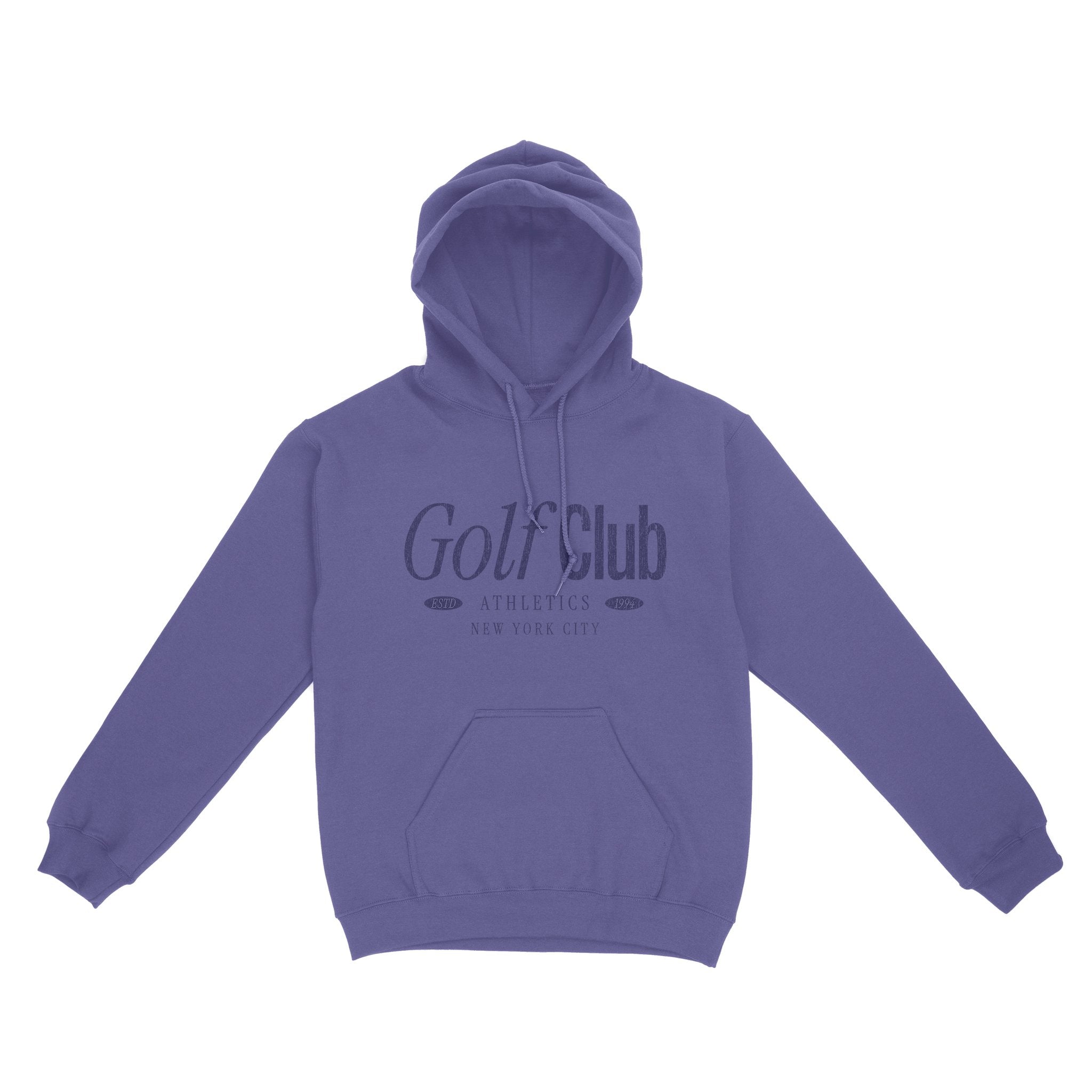 New York Golf Club 2 Hoodie Violet front
