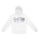 New York Hoodie in White - front view