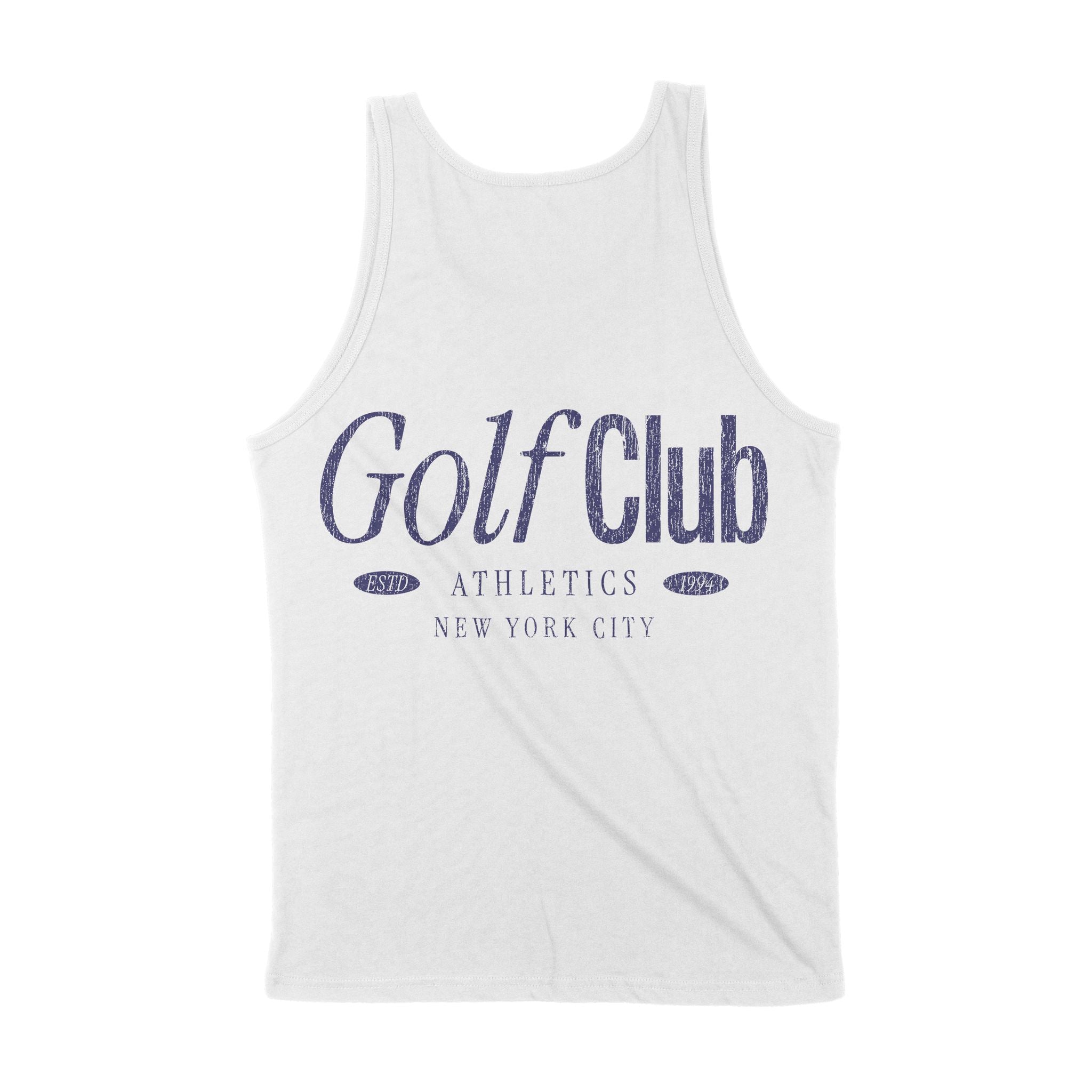 New York Golf Club 2 Tank Top White back
