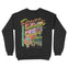 Denver Crewneck in Black - back view