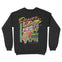 Denver Crewneck in Black - back view