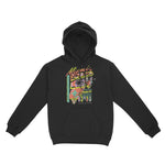 Miami Hoodie in Black - front view