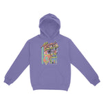 Miami Hoodie in Violet - front view